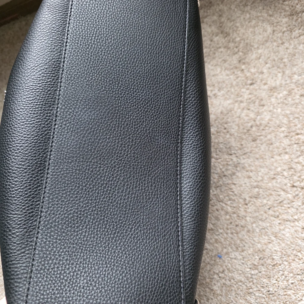Michael Kors Black Leather Chain Tote And Wallet - Picture 5 of 10